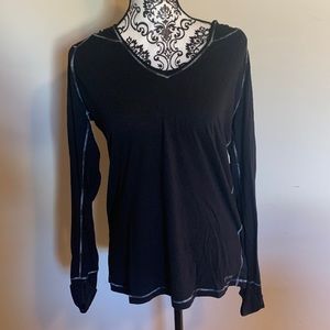 Calvin Klein Performance Long Sleeve T-Shirt Hoodie - Size L
